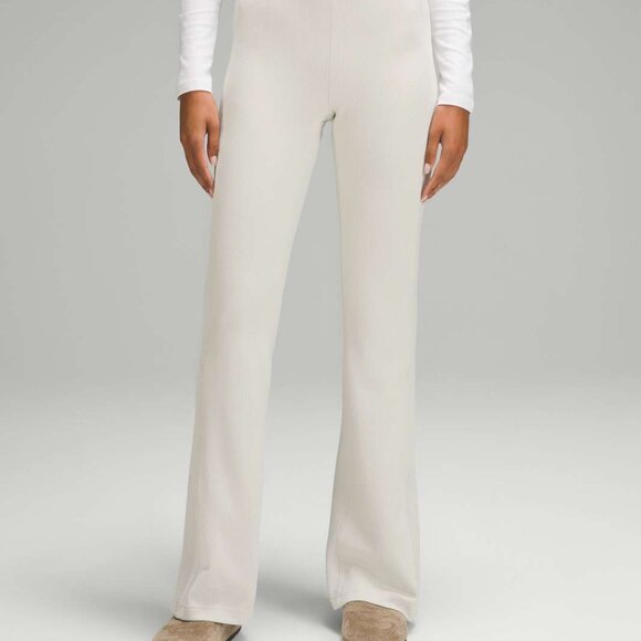 Lululemon Athletica Cream Pants - Picture 1 of 7